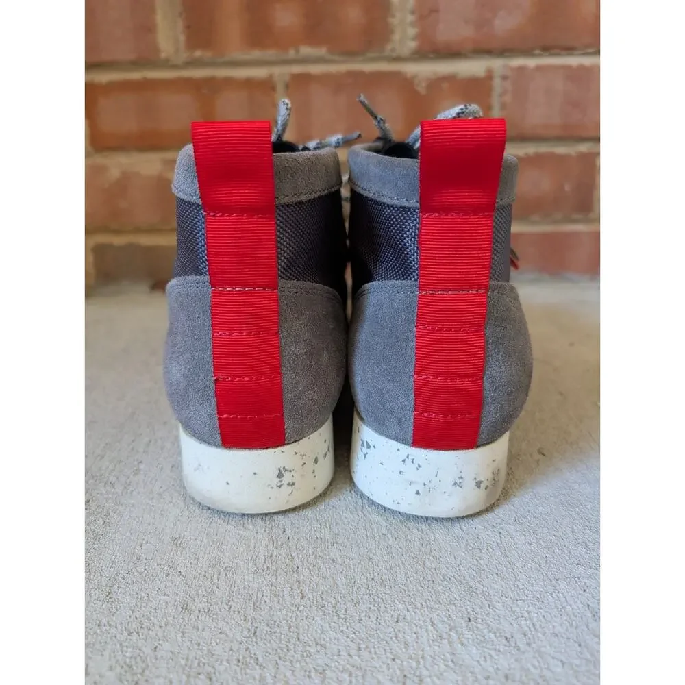 Clarks Originals Wallabee FTRE Boot Gray Mesh Size 13 Mens Lace Up Suede